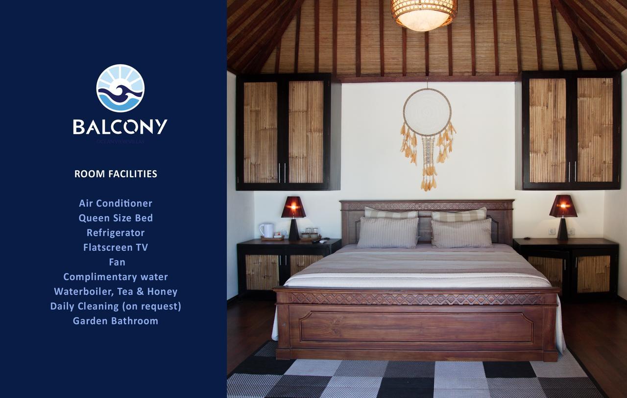 Balcony Ocean View Villas Kuta  Kültér fotó